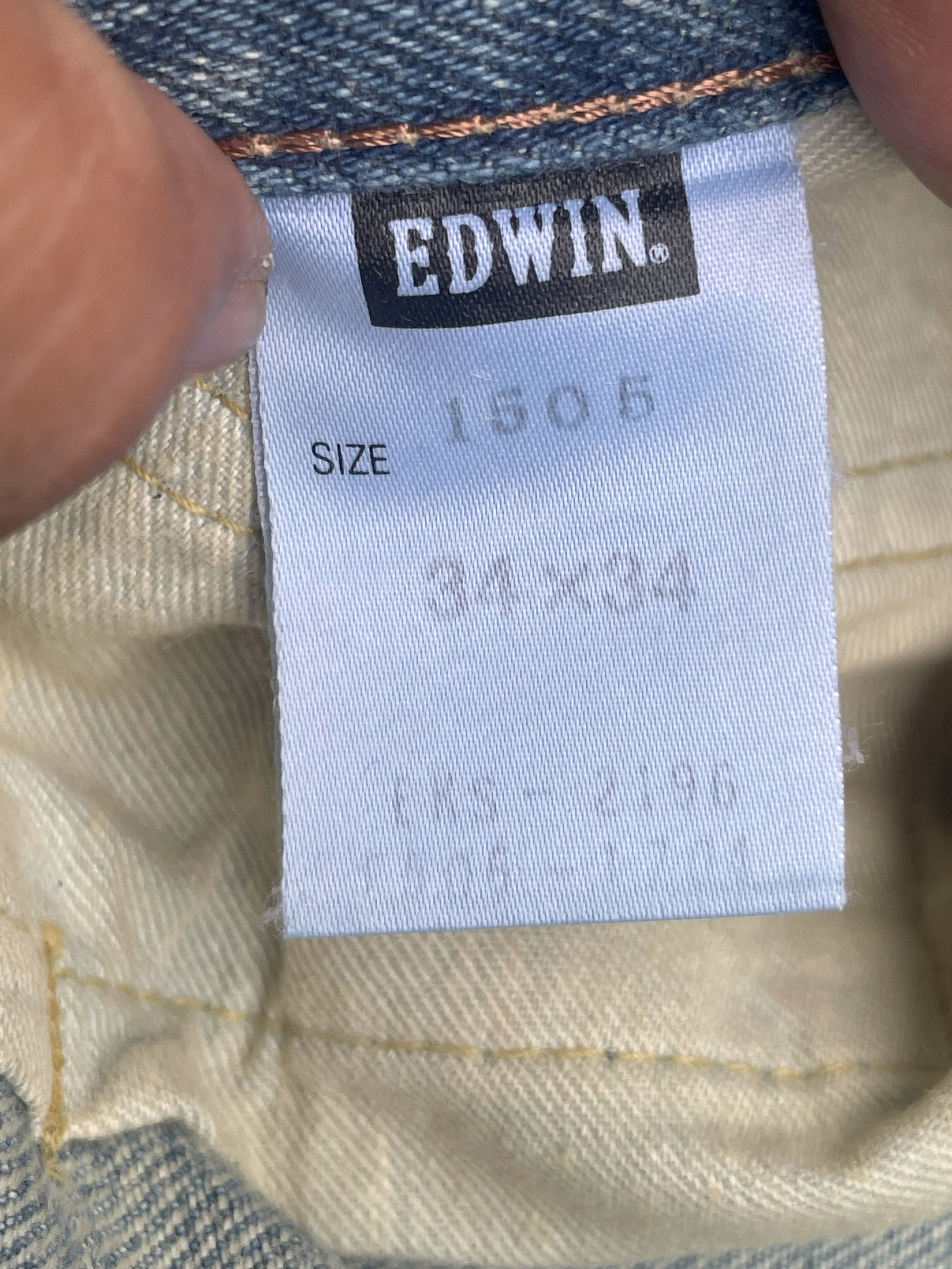 Edwin Vintage Edwin 505Z Redline Jeans Size US 35 - 16 Thumbnail