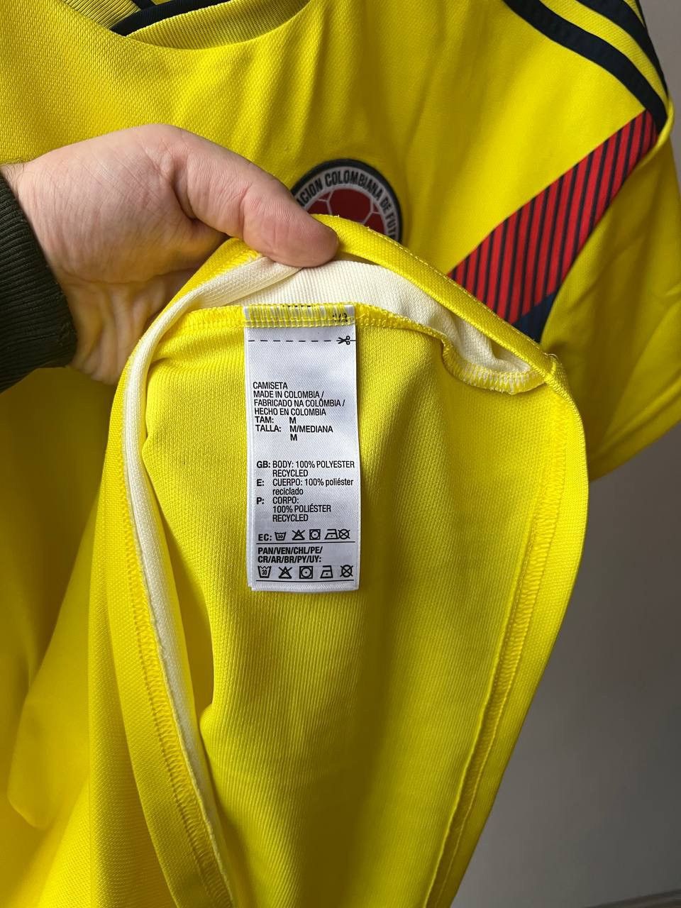 Adidas 2018/19 COLUMBIA TEAM HOME SOCCER JERSEY FOOTBALL SHIRT SZ M Size US M / EU 48-50 / 2 - 11 Thumbnail