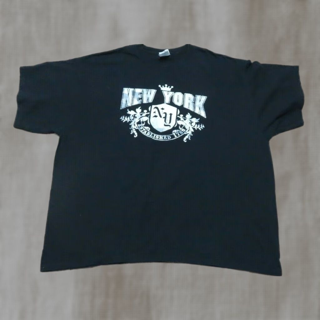 Gildan Gildan T-Shirt Men 2XL Black New York City Established 1788 Tee Size US XXL / EU 58 / 5 - 1 Thumbnail