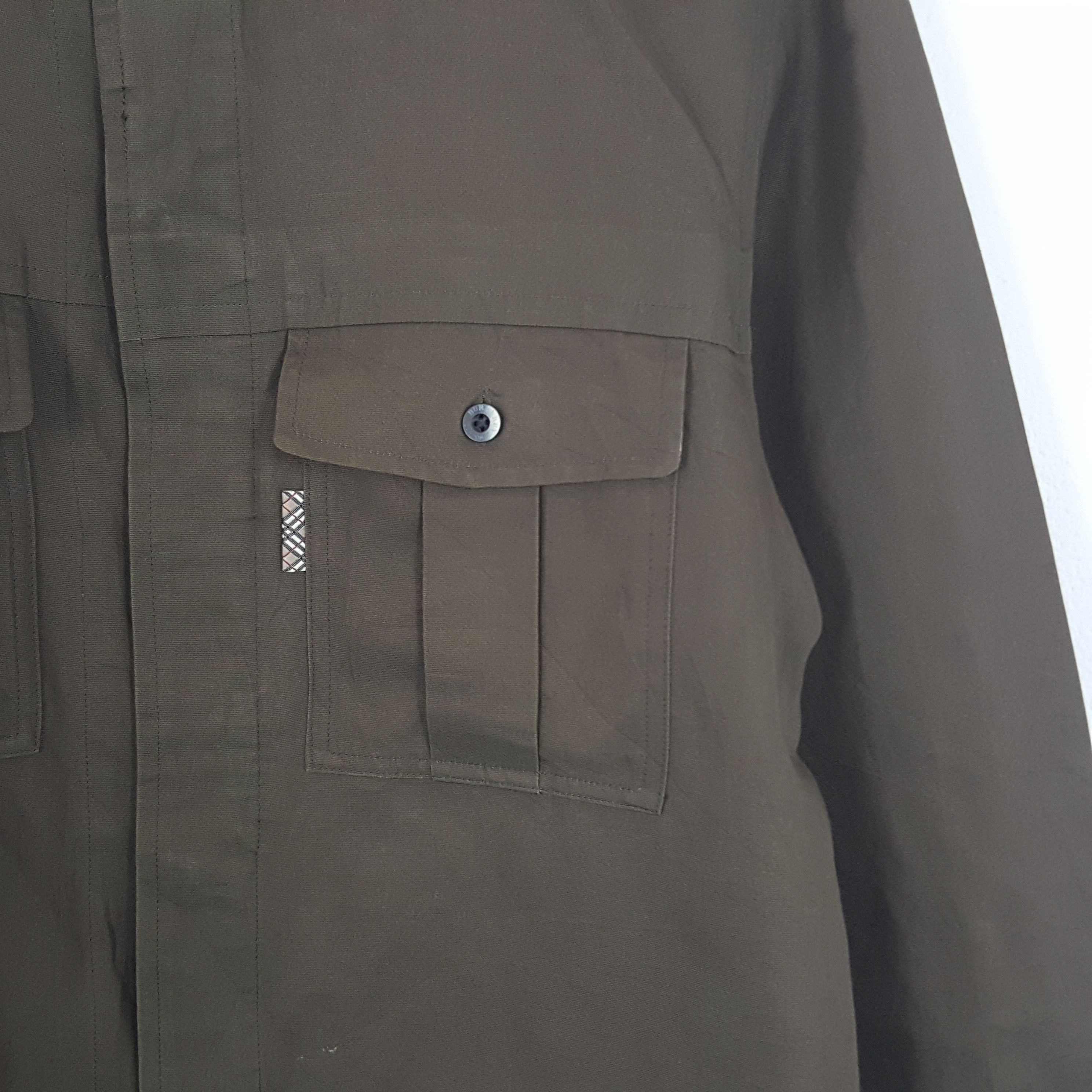 Burberry × Japanese Brand × Vintage Vintage Burberry London Custom Art Worker Button Up Shirt Size US L / EU 52-54 / 3 - 4 Thumbnail