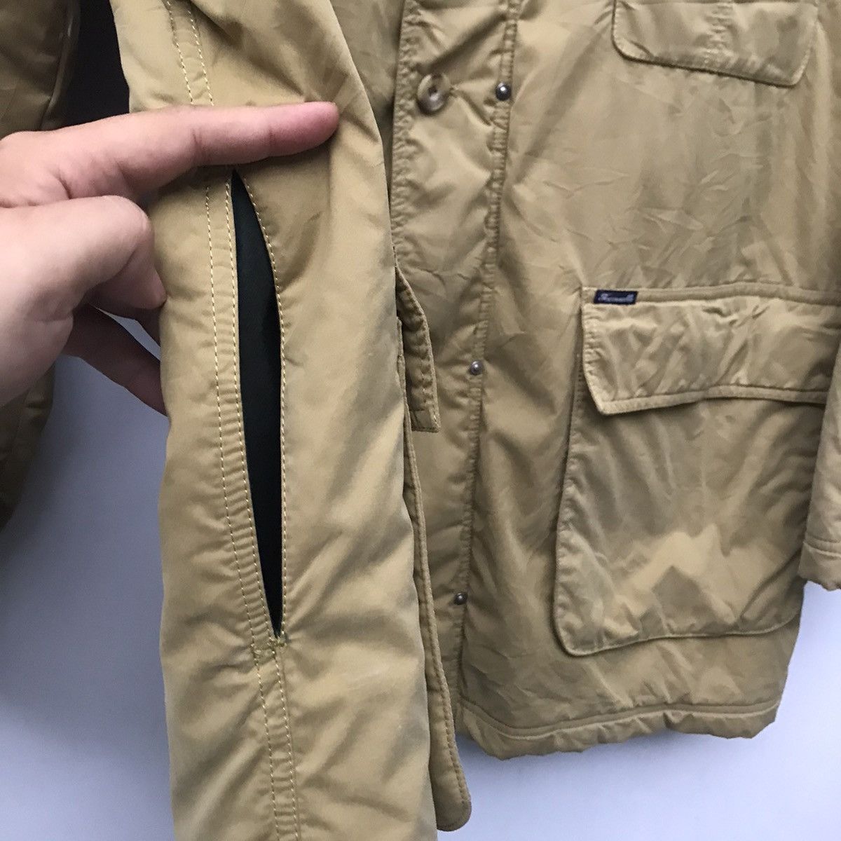 Designer × Faconnable Vintage Faconnable hunting jacket Big Pocket Full Zip musta Size US L / EU 52-54 / 3 - 24 Thumbnail