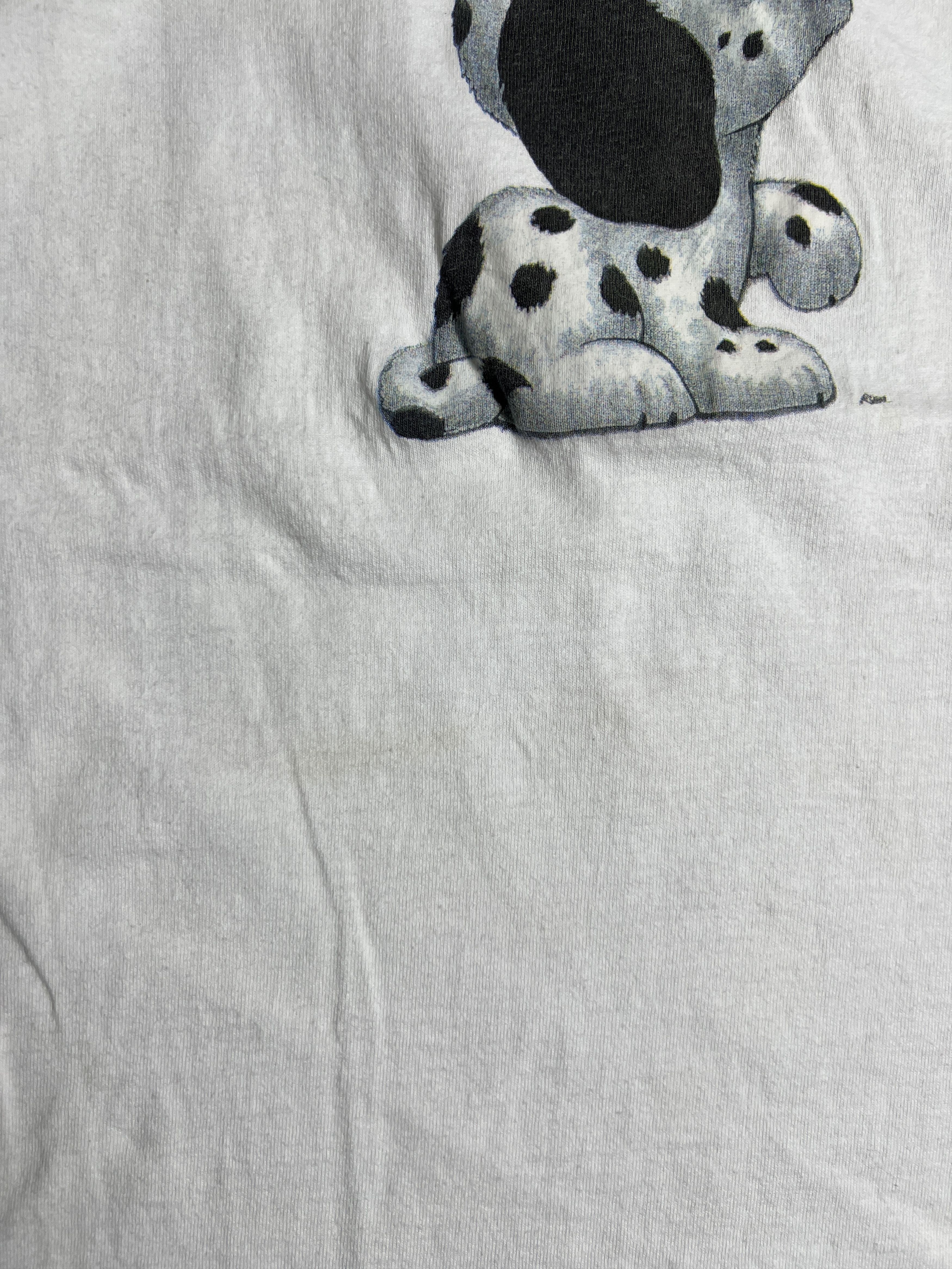 Vintage Vintage 90s Dalmatian & Butterfly Graphic Tee (M) GTME578 Size US M / EU 48-50 / 2 - 5 Thumbnail