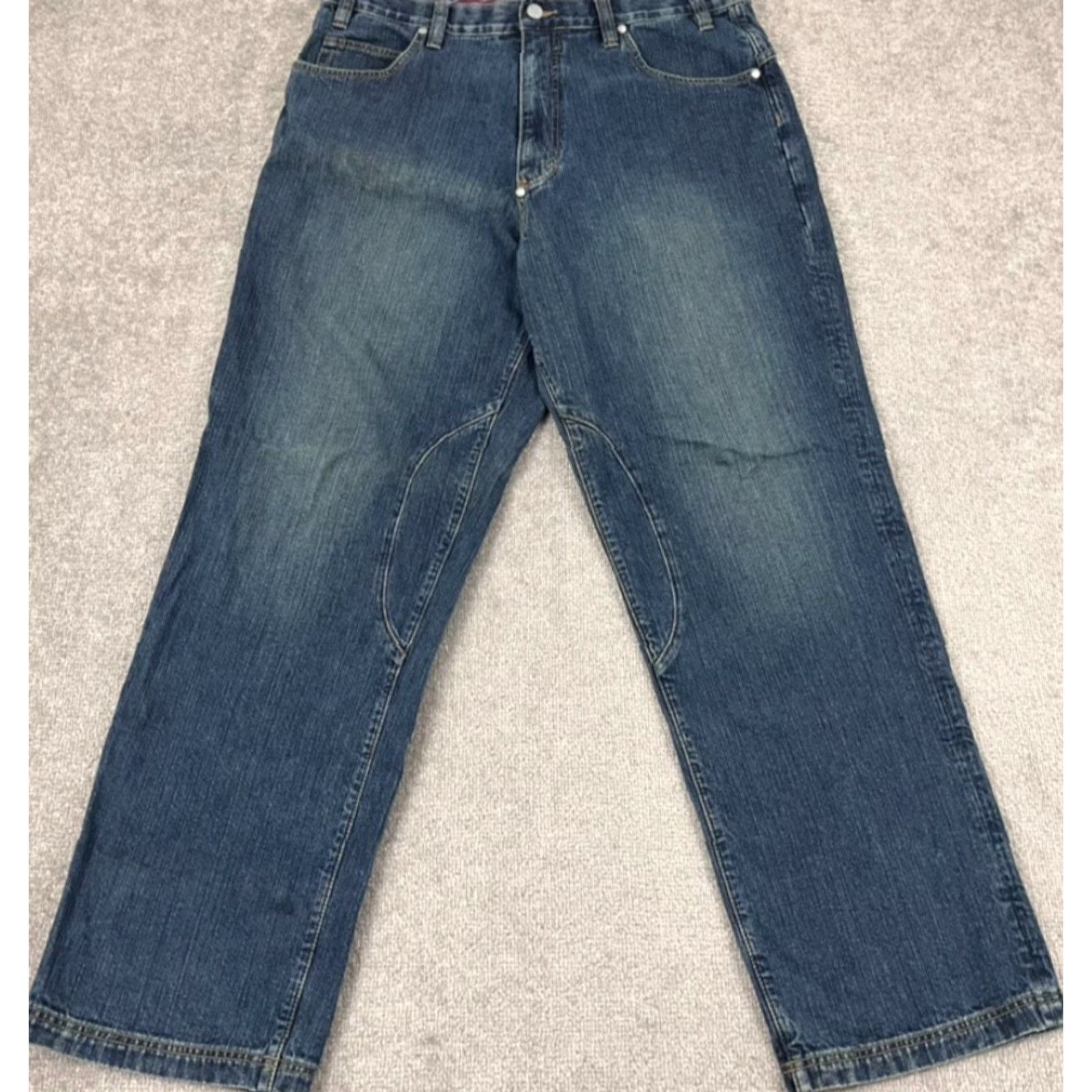 Coogi VINTAGE COOGI Jeans 38 x 32 Blue Denim Wide-Leg Baggy 10" Skater Hip Hop 90s Mens Size US 38 / EU 54 - 2 Thumbnail
