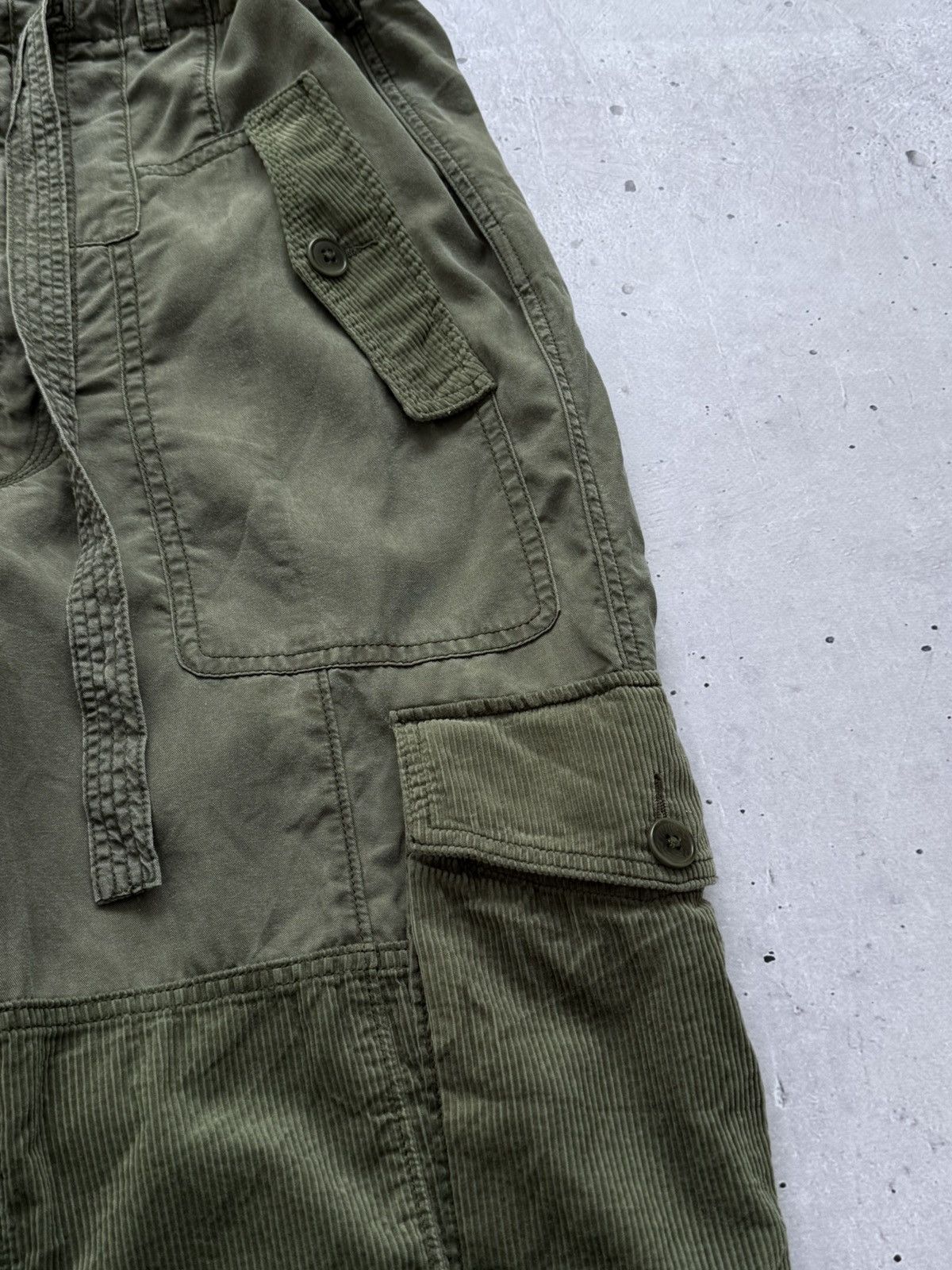Polo Ralph Lauren Vintage Polo Ralph Lauren Denim Supply Military Cargo Pants Size US 30 / EU 46 - 4 Thumbnail