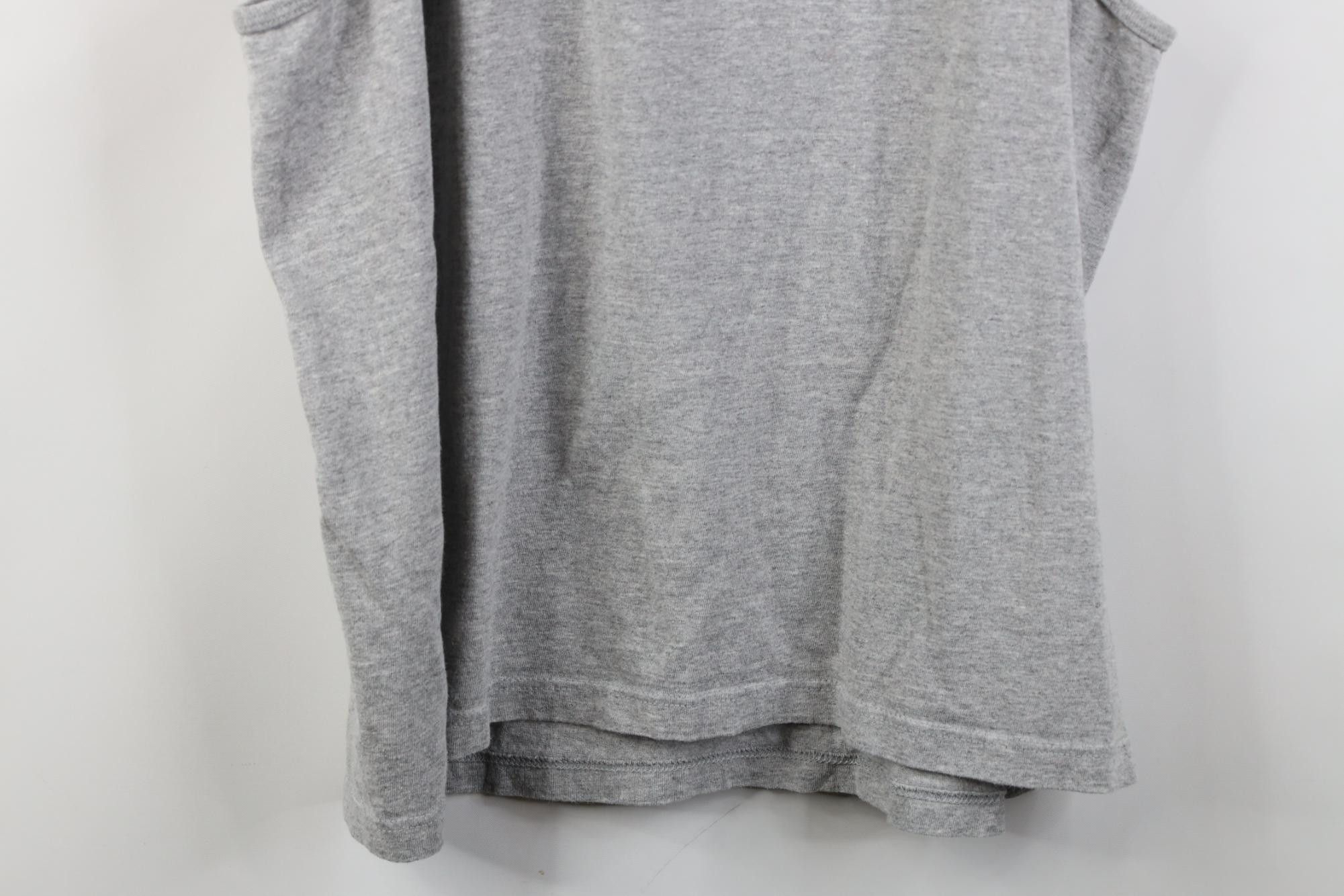 Vintage Vintage 90s Streetwear Tank Top T-Shirt Heather Gray USA Size US XL / EU 56 / 4 - 10 Thumbnail