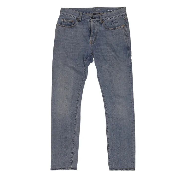 Saint Laurent Paris Yves Saint Laurent Casual Denim Long Pants Size US 30 / EU 46 - 1 Thumbnail