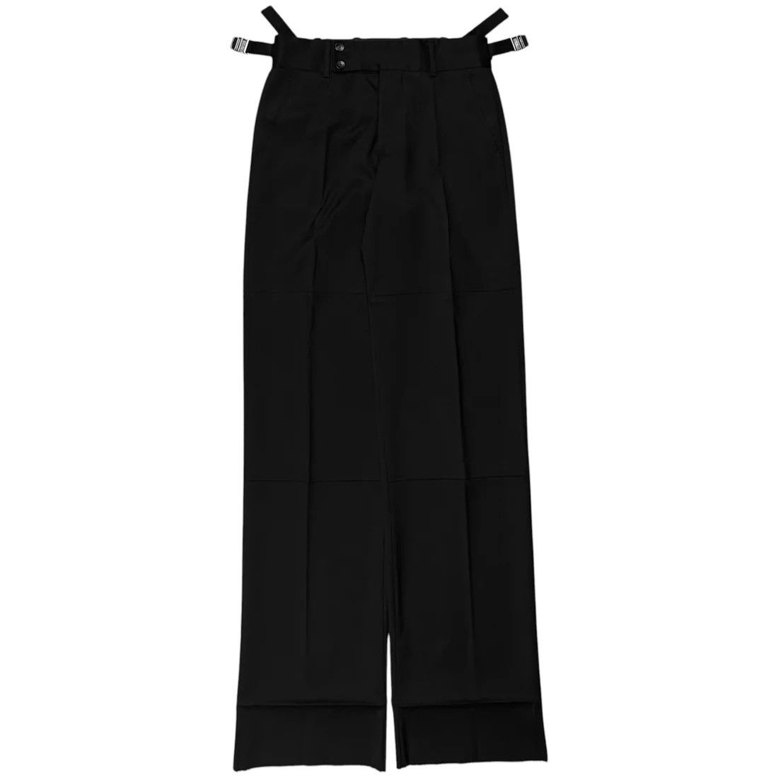 Gucci Gucci by Tom Ford Dual Waist Belt Pants - 90s Size US 28 / EU 44 - 1 Thumbnail