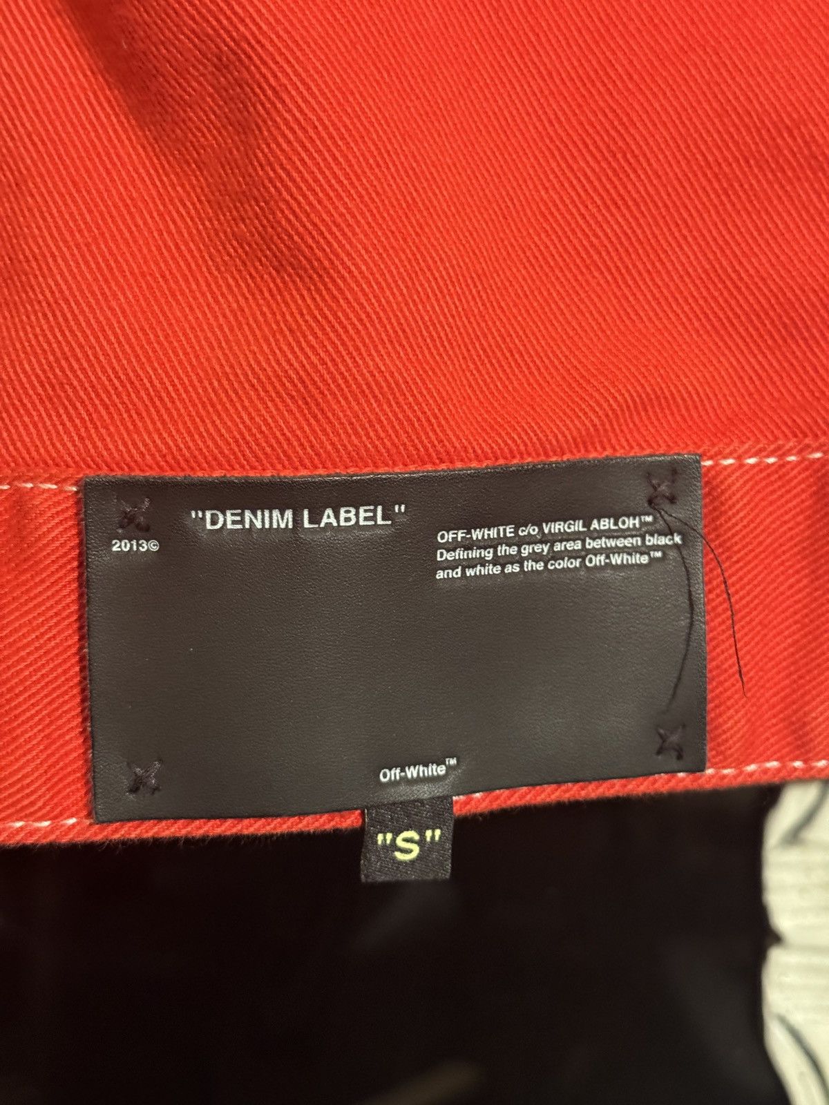 Off-White Off White Jeans Jacket SS19 Blue Skull Backrpint Size US XL / EU 56 / 4 - 6 Thumbnail