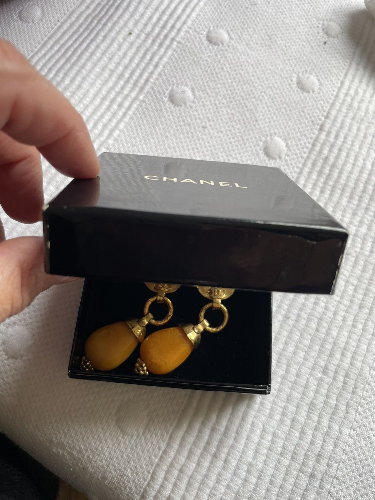 Chanel CHANEL maxi earrings gripoix Size ONE SIZE - 9 Thumbnail