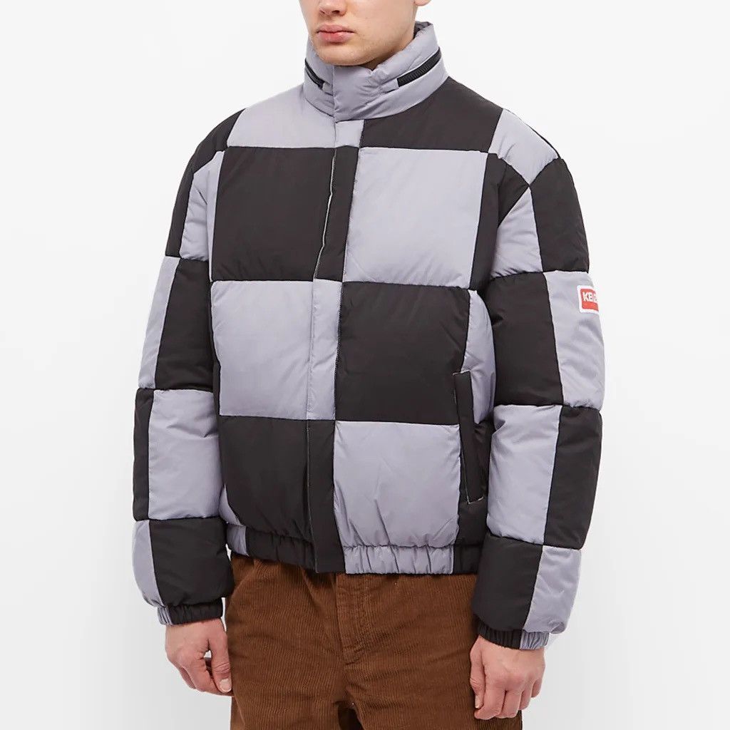 Kenzo Kenzo Checkered padded bomber Size US M / EU 48-50 / 2 - 2 Thumbnail