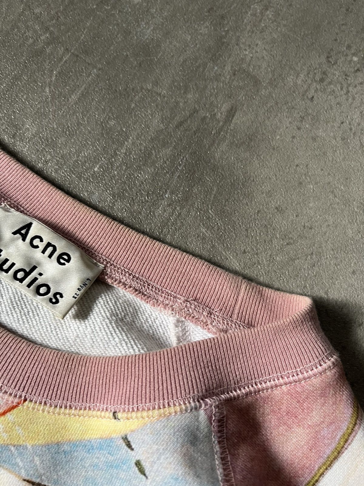 Acne Studios Acne Studios College H.K sweatshirt multicolor rare Size US M / EU 48-50 / 2 - 10 Thumbnail