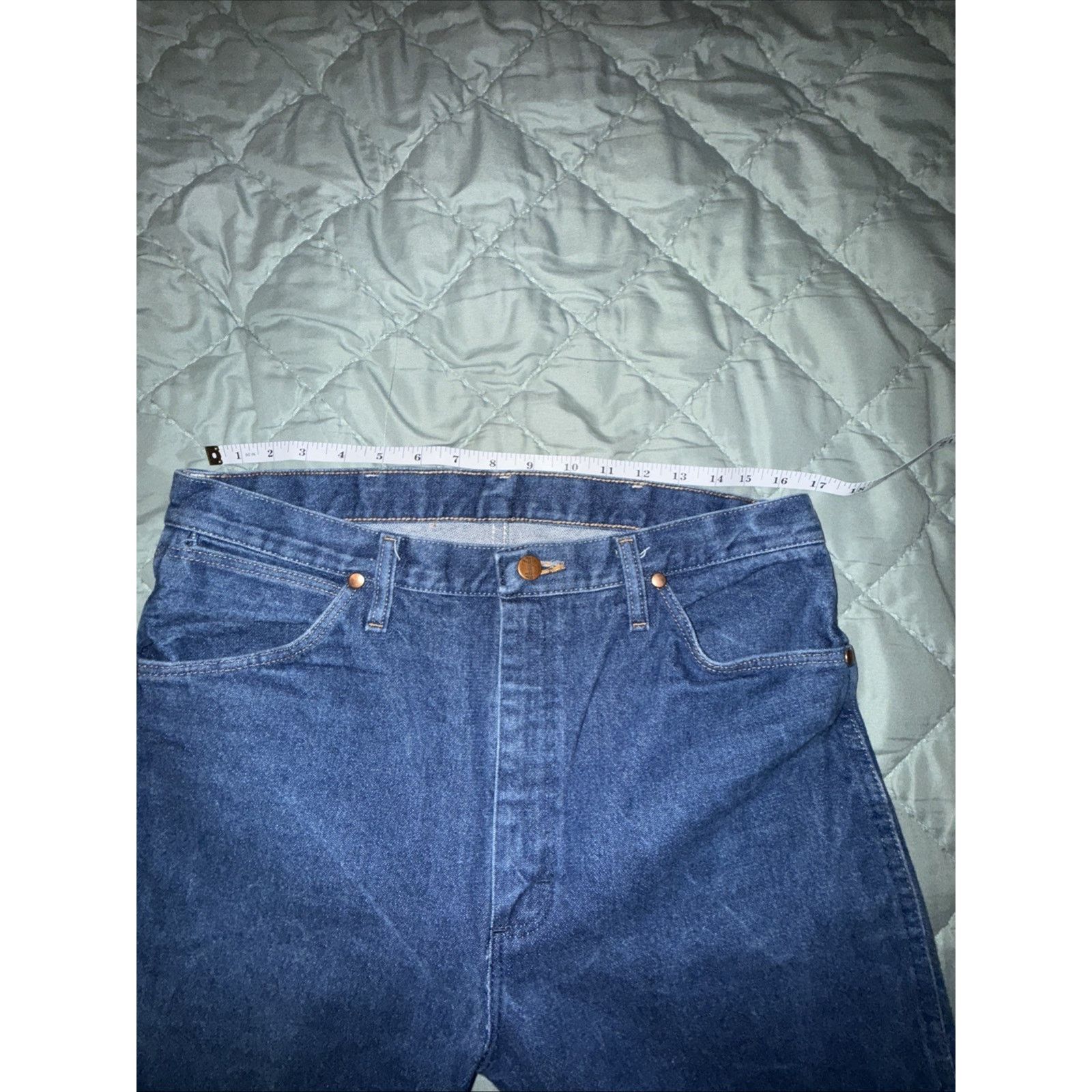 Wrangler Wrangler 13MWZ Cowboy Cut Jeans Size 34X36 Western Size US 34 / EU 50 - 9 Thumbnail