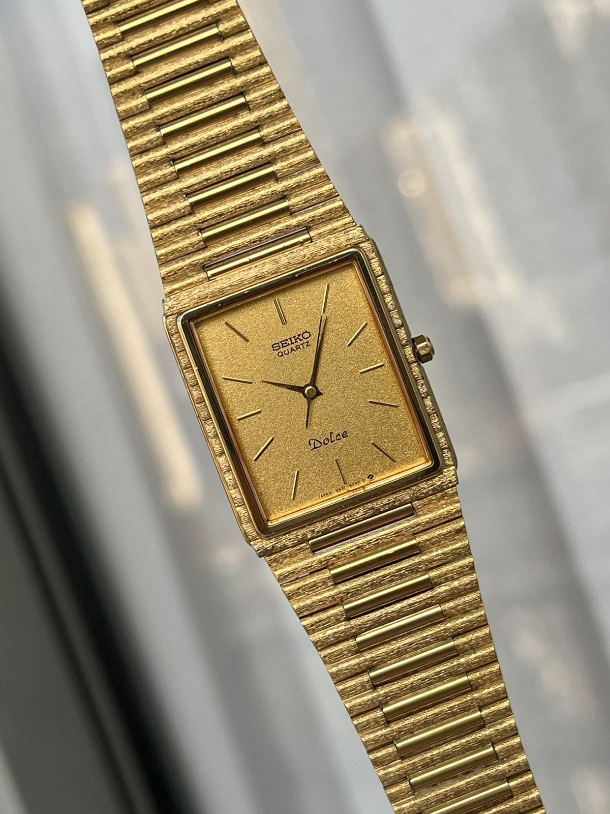 Seiko vintage seiko dolce bamboo quartz | ref: 9531-5040 | Grailed
