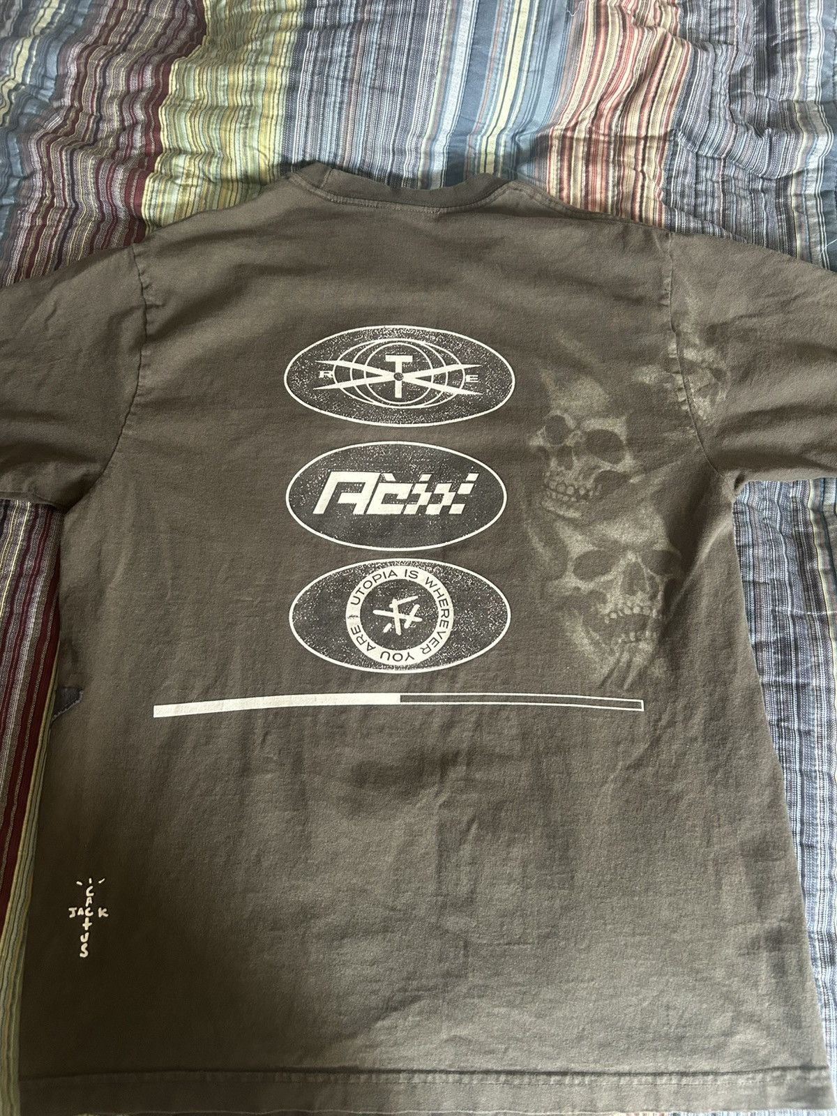 Travis Scott Cactus Jack Utopia Shirt Size US M / EU 48-50 / 2 - 2 Thumbnail