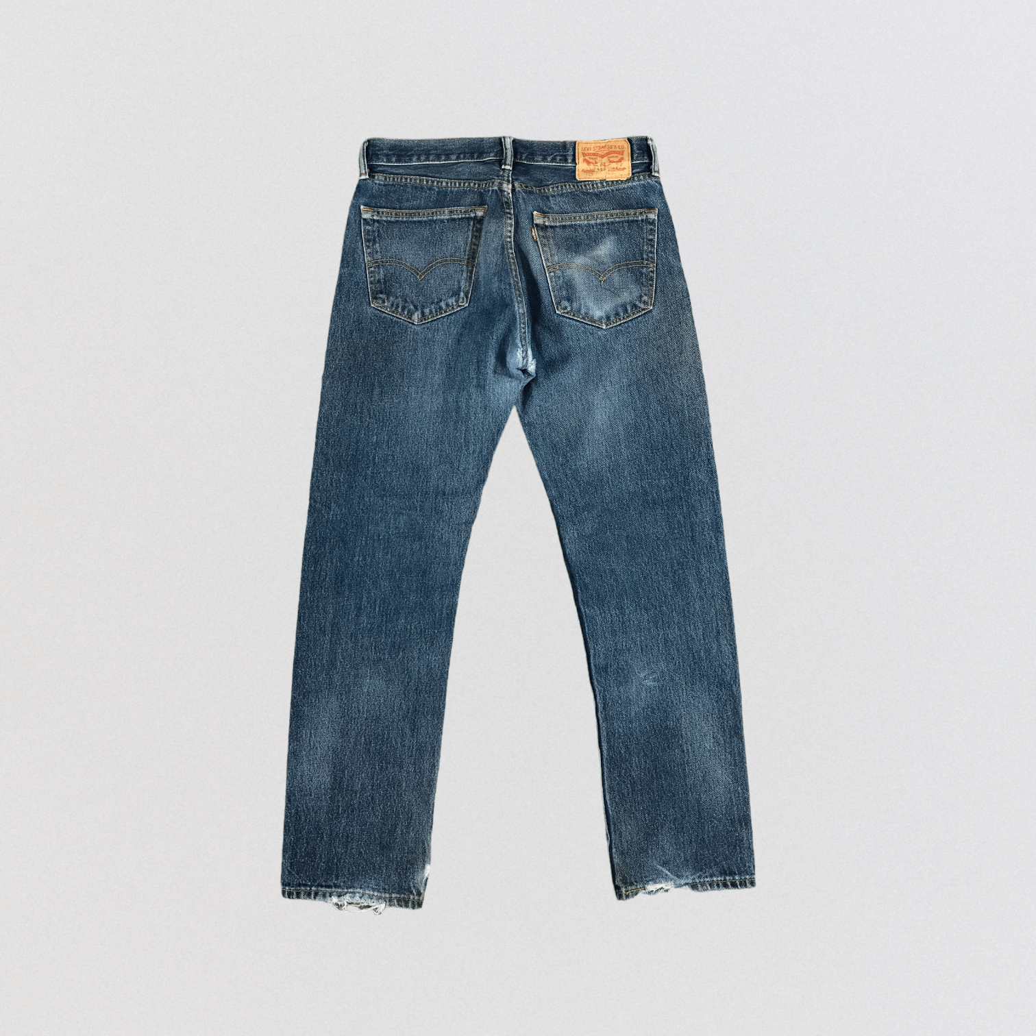 Levi's × Vintage Vintage Blue Wash Levis 505 Jeans-JM2681 Size US 34 / EU 50 - 2 Thumbnail