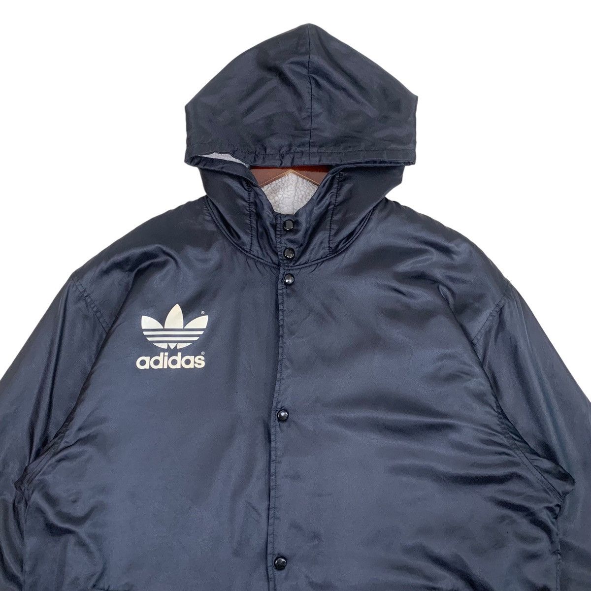 Adidas × Descente × Vintage Vintage Adidas Descente Jaspo Pullover Button Coach Jacket Size US L / EU 52-54 / 3 - 3 Thumbnail