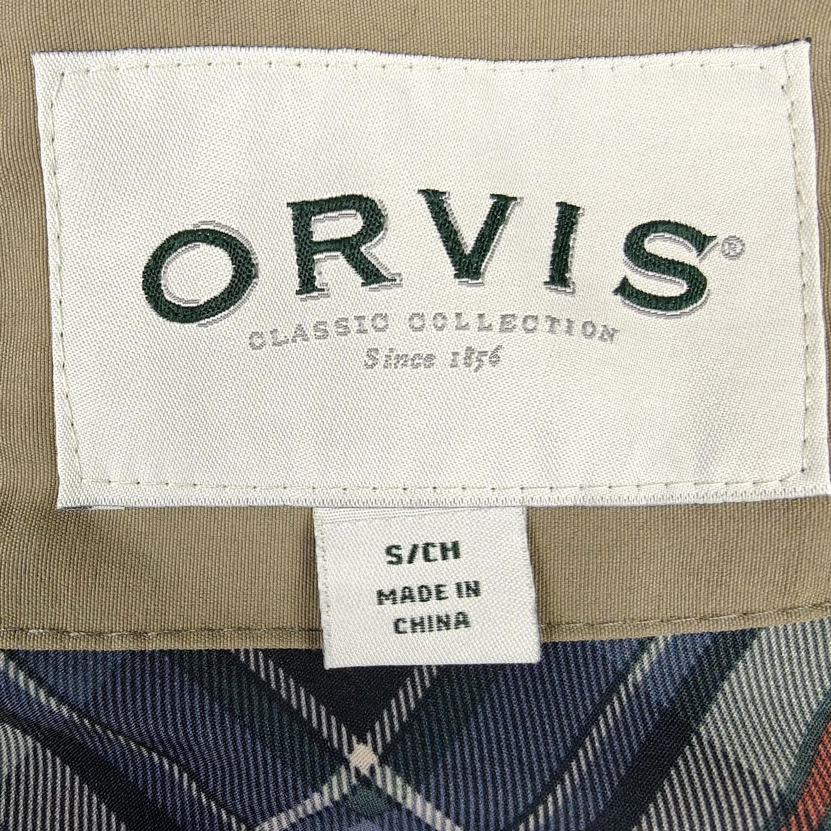 Orvis Orvis Jacket Mens Small Beige Classic Collection Full Zip Windbreaker Shirt? Size US S / EU 44-46 / 1 - 5 Thumbnail