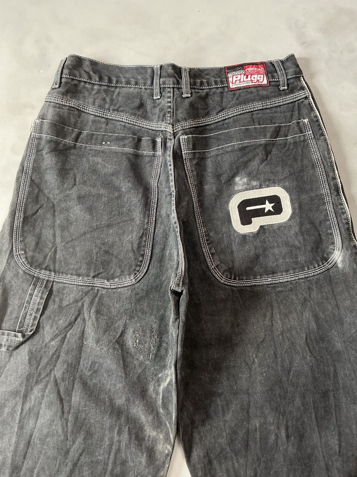 Other Vintage plugg big pocket loose denim Size US 34 / EU 50 - 19 Thumbnail