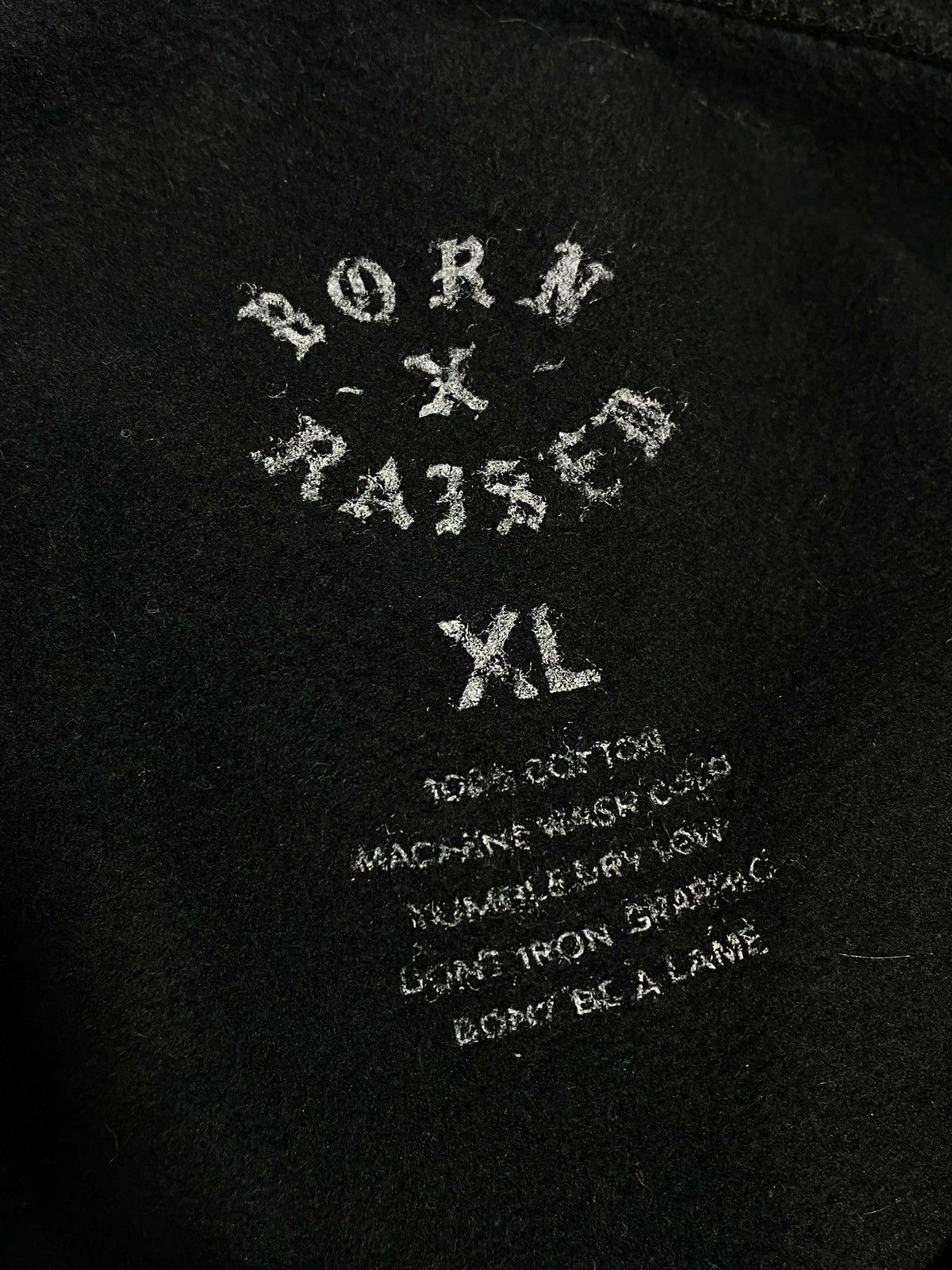 Born X Raised × NFL Born x Raised Raiders Black Cotton Hoodie Men’s USA NFL Size US XL / EU 56 / 4 - 21 Thumbnail