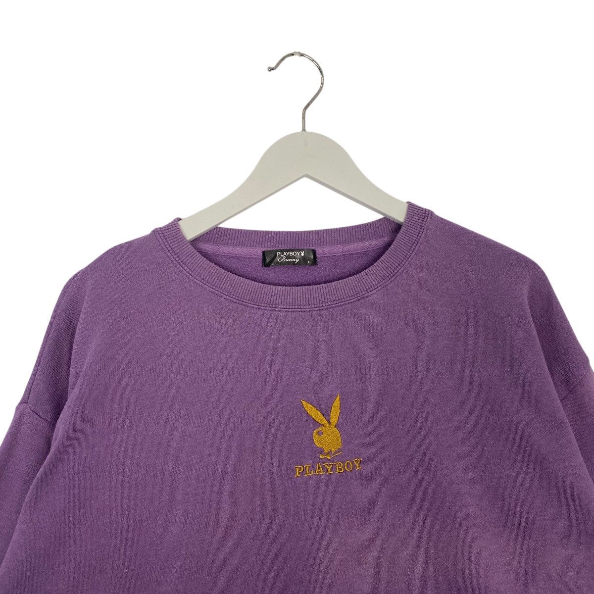 Vintage Vintage Playboy Sweatshirt Crewneck Purple Small Logo Size L Size US L / EU 52-54 / 3 - 4 Thumbnail