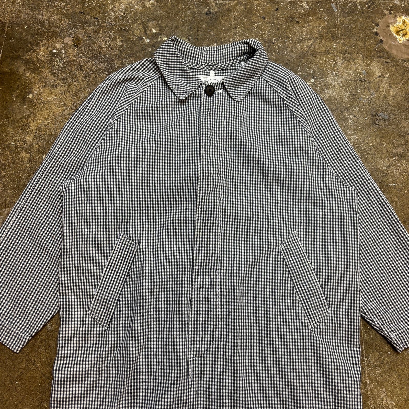 Japanese Brand The Doifamily Dailywear Plaid Gingham Trench Coat Men's XL Size US XL / EU 56 / 4 - 2 Thumbnail