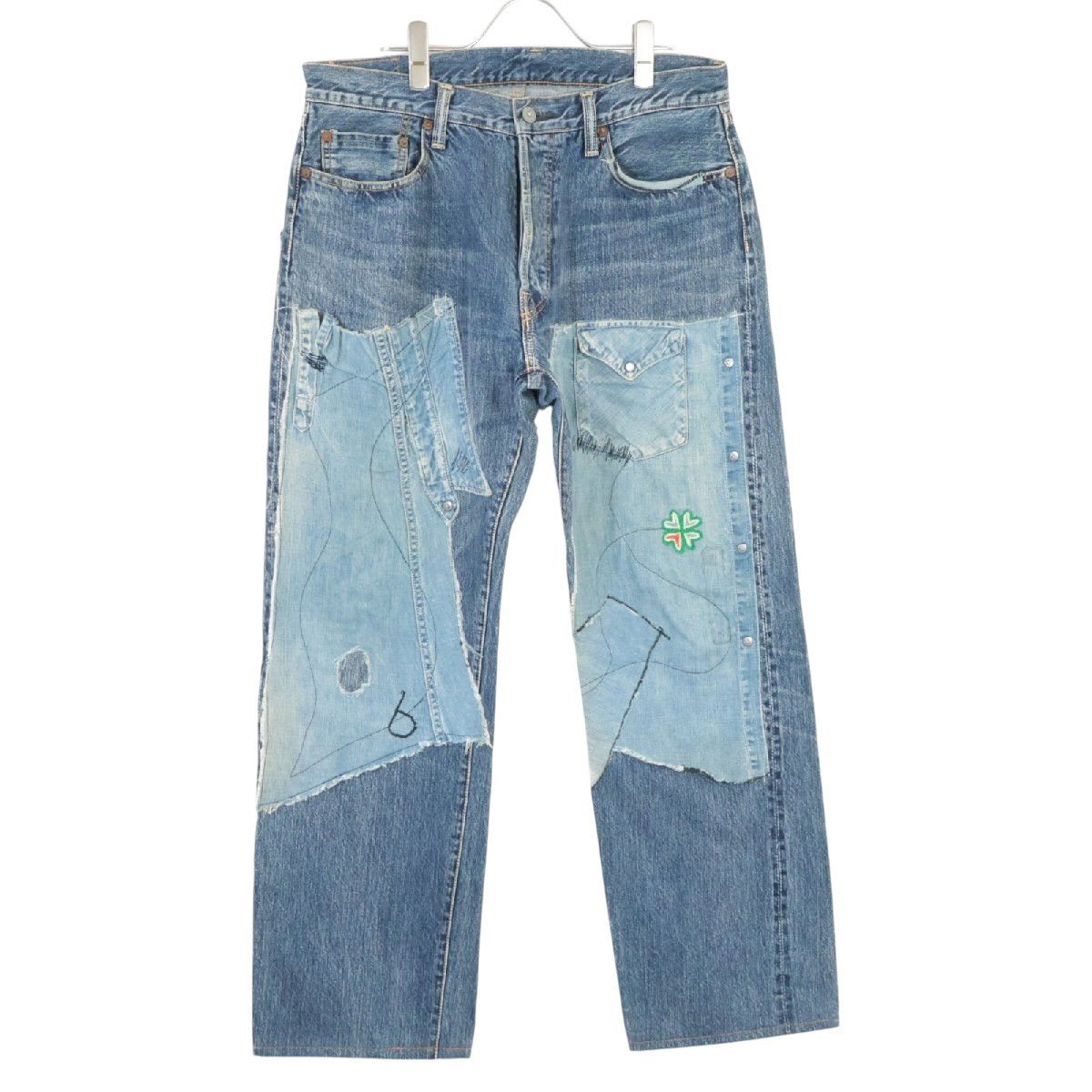 Yohji Yamamoto Yohji Yamamoto Y’s X Spotted Horse Craft Denim Size US 36 / EU 52 - 1 Thumbnail