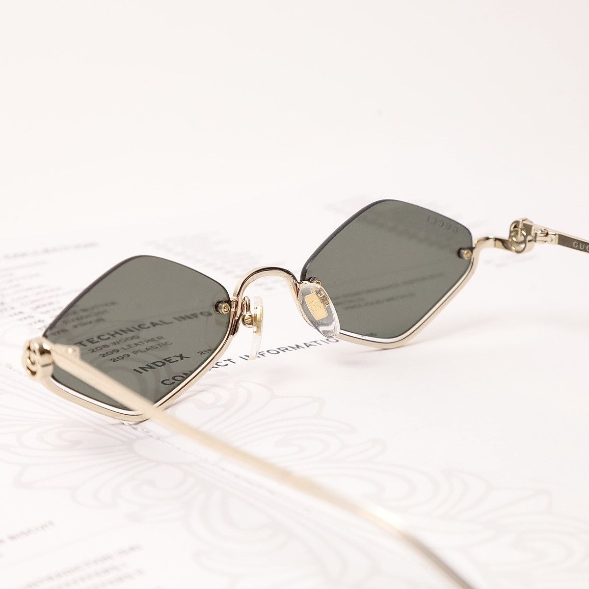 Gucci GUCCI GG1604S SUNGLASSES Size ONE SIZE - 5 Thumbnail