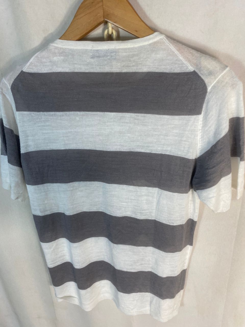 Yohji Yamamoto Ined stripe tshirt by yohji Yamamoto Size M / US 6-8 / IT 42-44 - 7 Thumbnail
