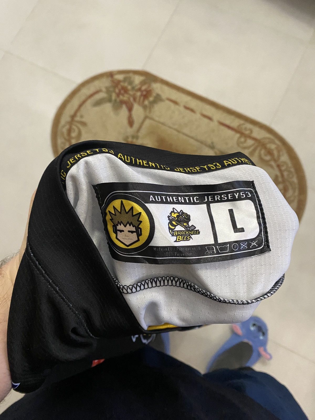 Other Bracknell Bees Jersey!RARE!team jersey53 Size US L / EU 52-54 / 3 - 16 Thumbnail
