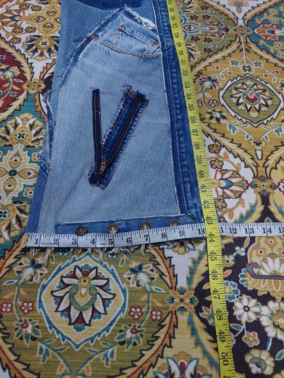 Levi's Vintage Clothing Levis custom Multi pocket Patchworks Jeans Size 31 Size US 31 - 12 Thumbnail