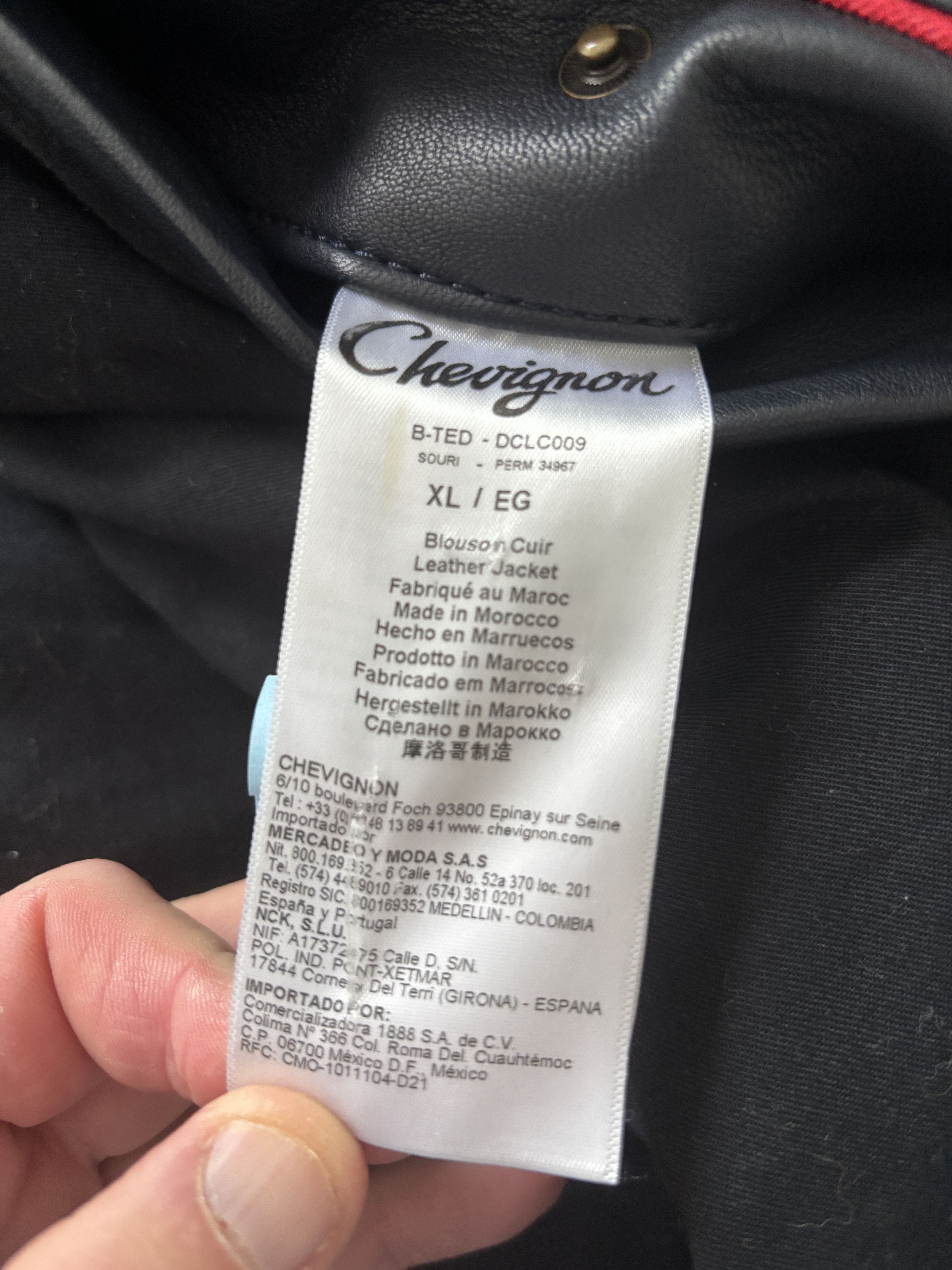 Chevignon teddy leather chevignon Size US XL / EU 56 / 4 - 13 Thumbnail