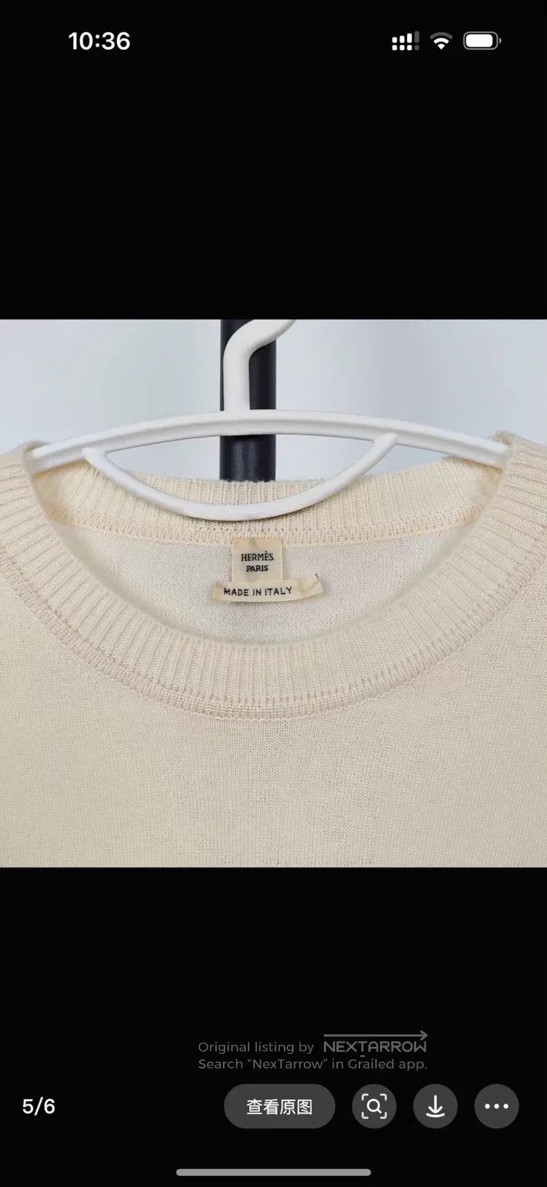 Hermes Hermes Cashmere and Real Silk Dress Size XS / US 0-2 / IT 36-38 - 7 Thumbnail