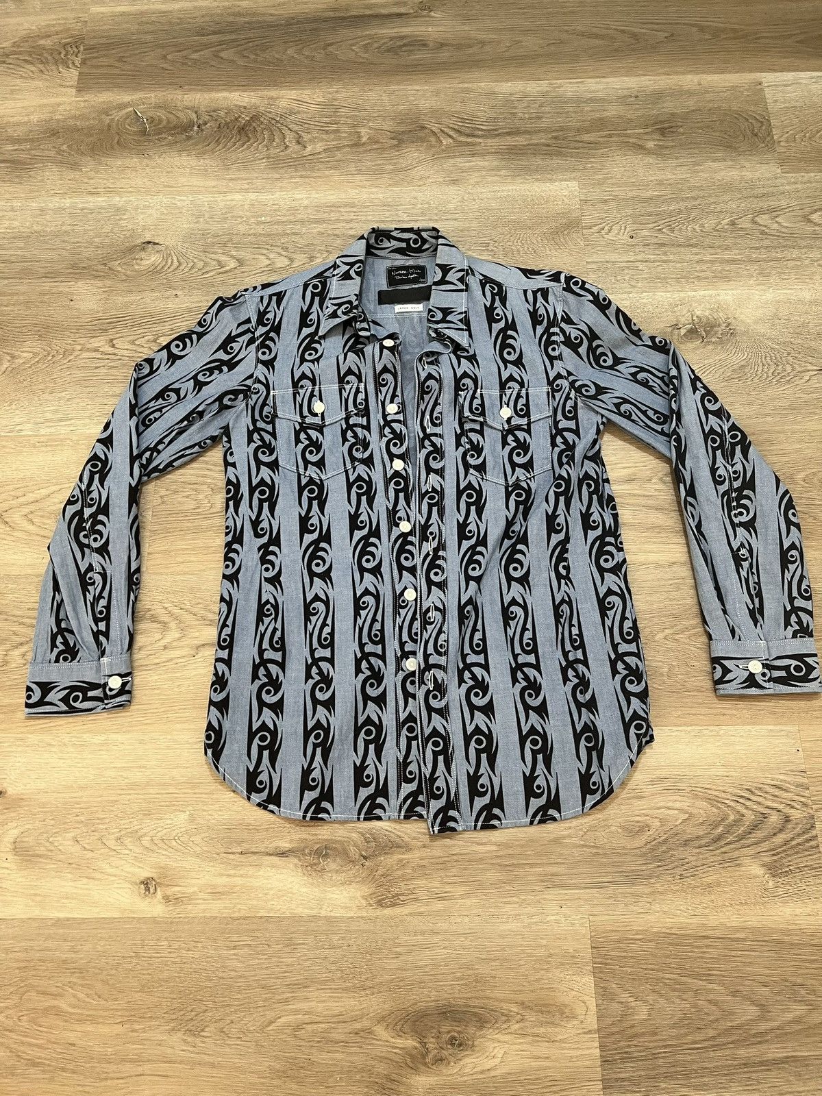 Number (N)ine Number (N)ine x Magical Design Tribal button up Size US M / EU 48-50 / 2 - 1 Thumbnail