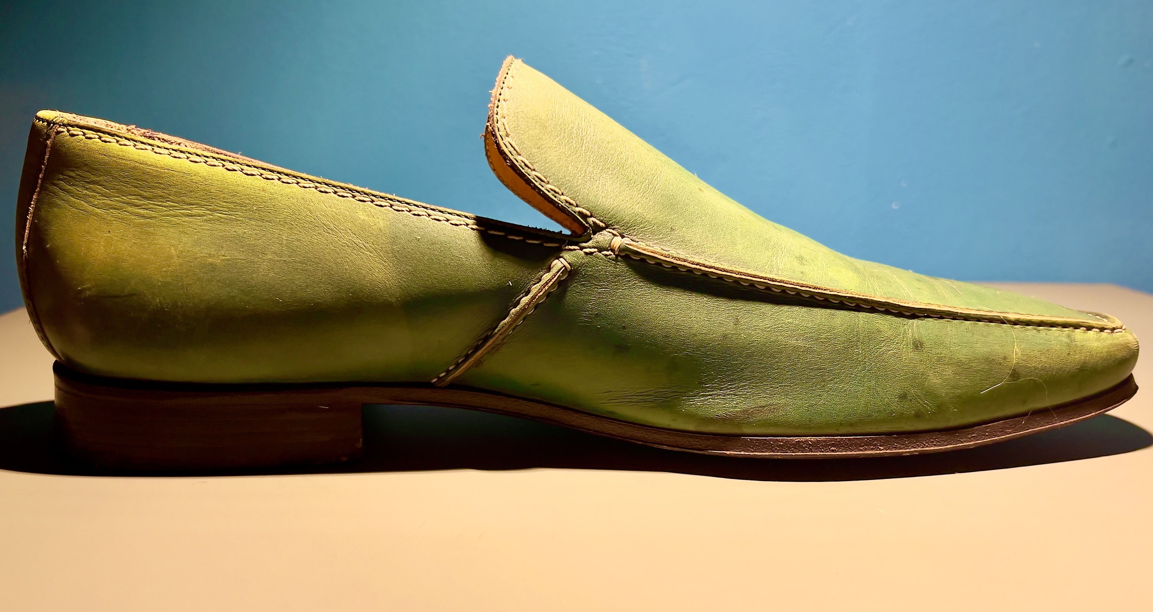 Yves Saint Laurent Yves Saint Laiurnt unique Green loafers Size US 11 / EU 44 - 2 Thumbnail