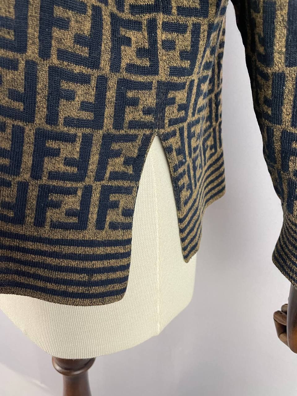 Fendi Fendi Vintage Sweater Monogram Size M / US 6-8 / IT 42-44 - 7 Thumbnail