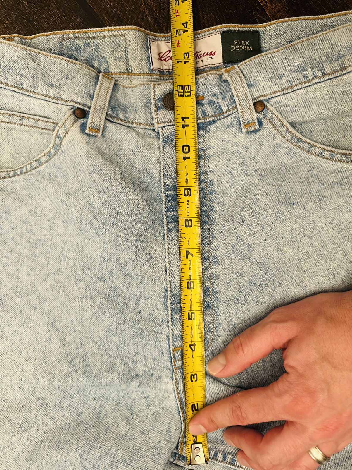 Levi's VTG Levis 545 Brown Tab Loose Fit Jeans USA-34x26-Hemmed Size US 34 / EU 50 - 4 Thumbnail