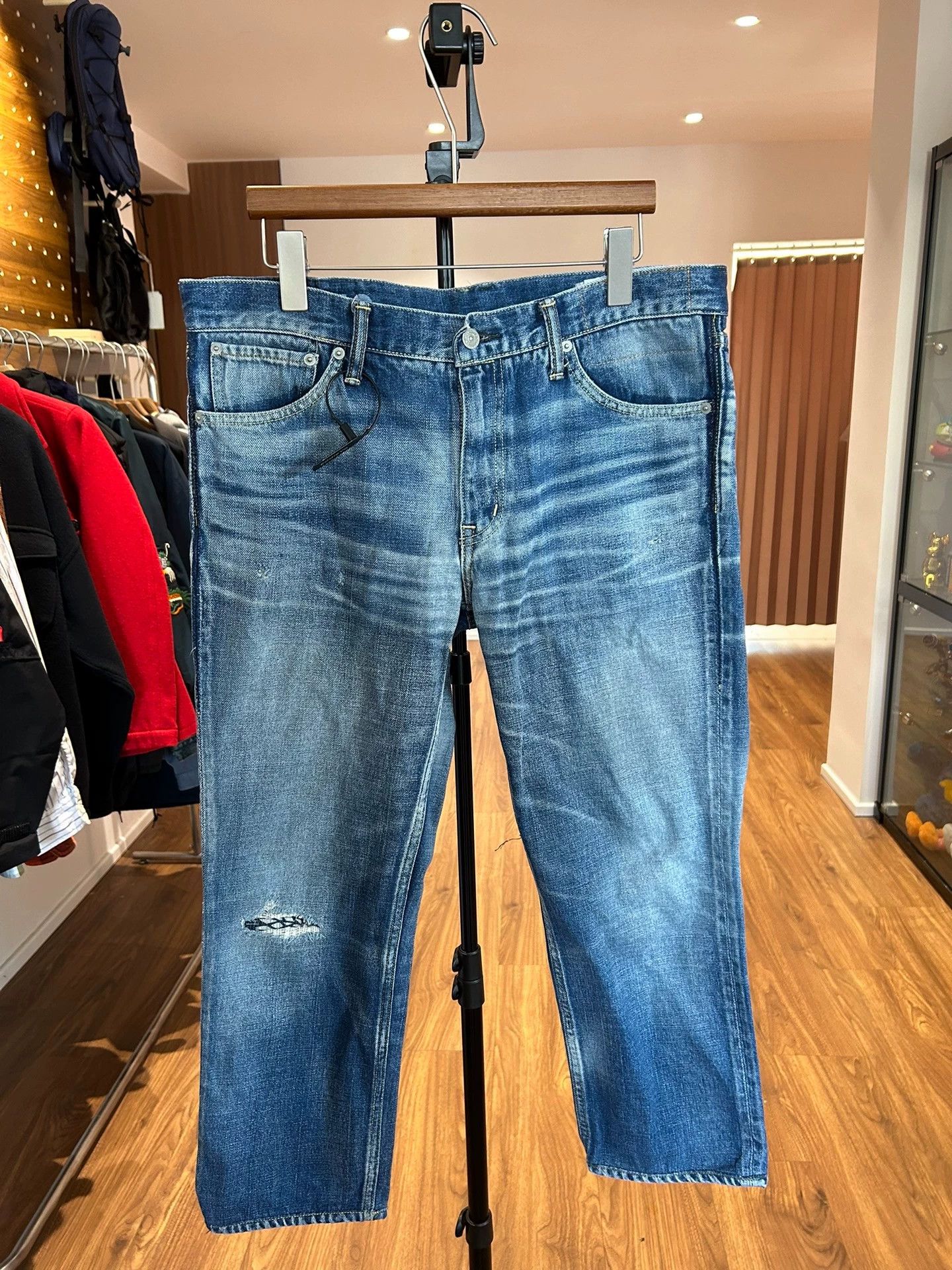 Visvim Visvim 03D10 Cashew flower fabric destroys jeans Size US 34 / EU 50 - 1 Thumbnail