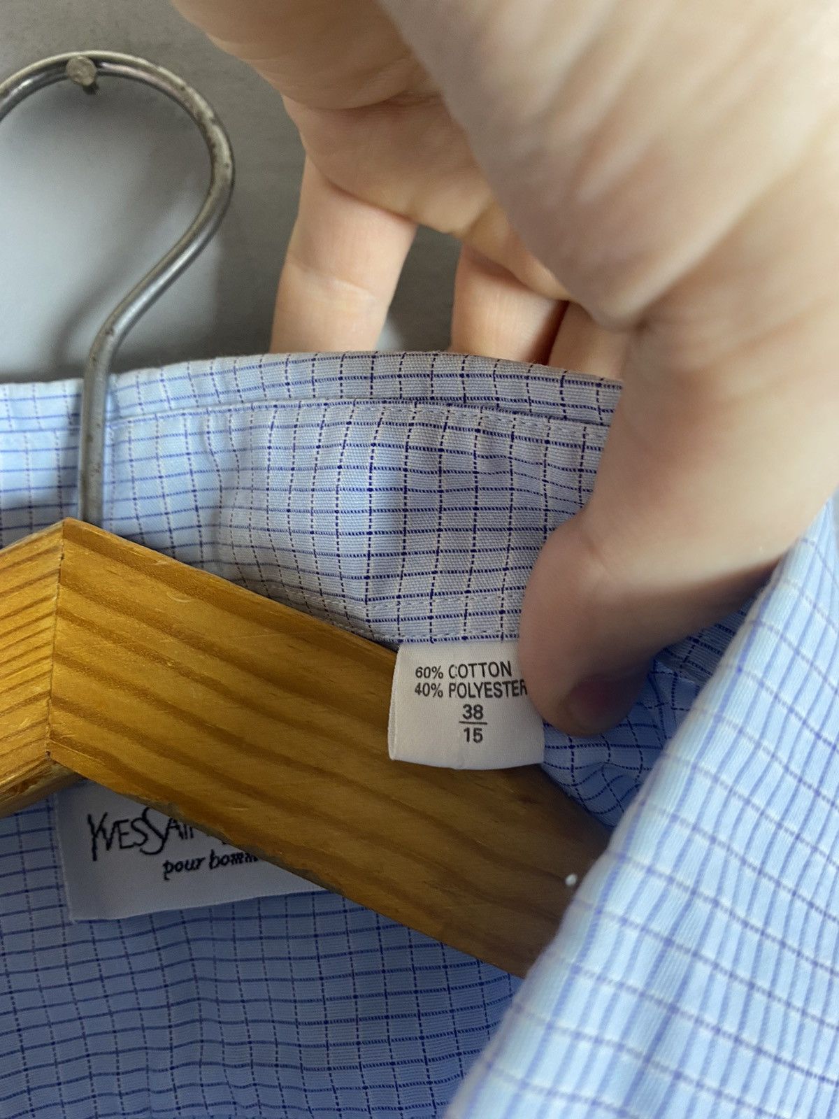 Yves Saint Laurent Vintage 90s YSL Yves Saint Laurent shirt Size US M / EU 48-50 / 2 - 5 Thumbnail