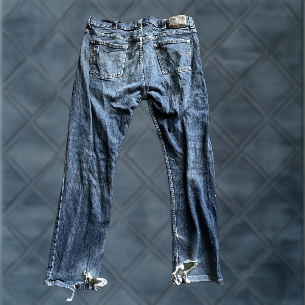Vintage Tyndale Jeans Men's 38x32 Blue Denim Flame-Resistant Boot Cut 5-Pocket USA Mens Size US 38 / EU 54 - 1 Thumbnail
