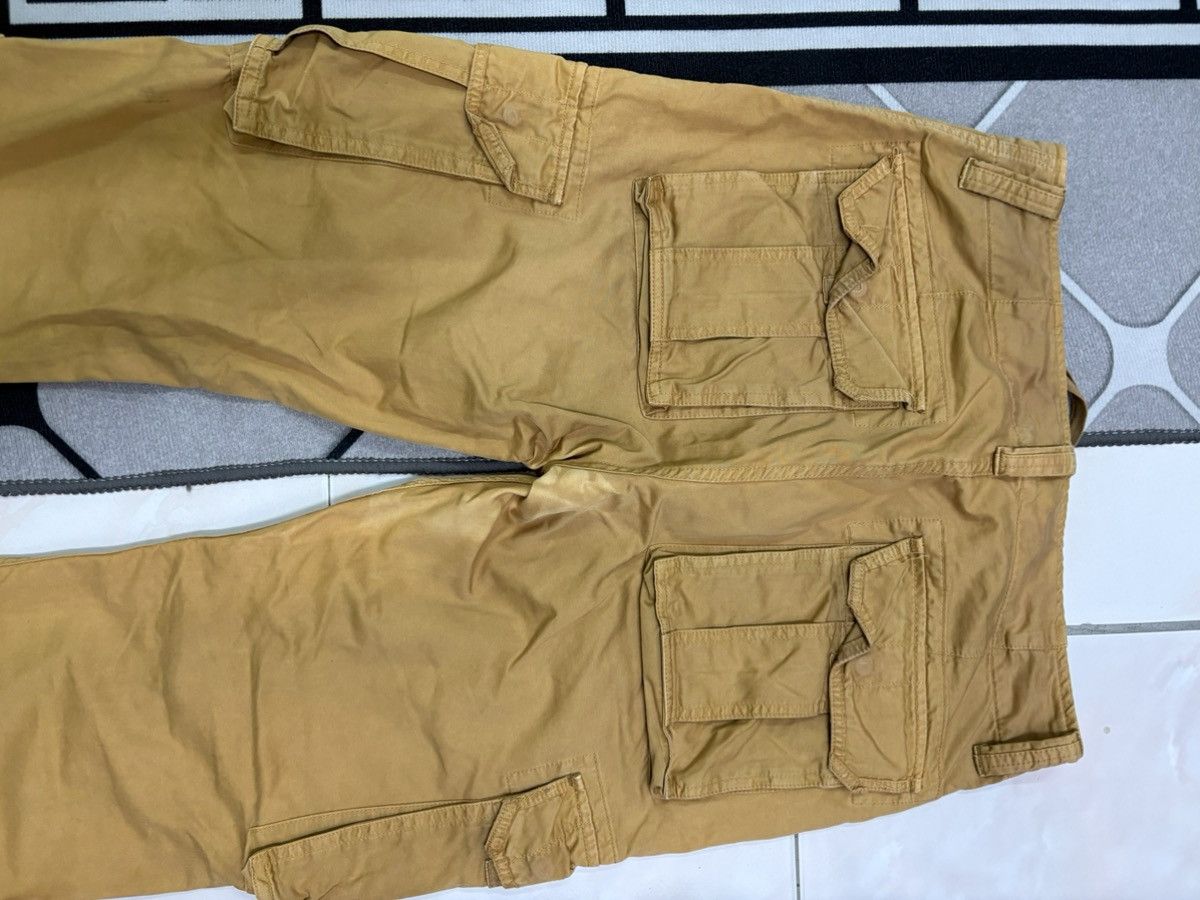 Japanese Brand × Purple Brand Purple and yellow cargo pant Size US 33 - 8 Thumbnail
