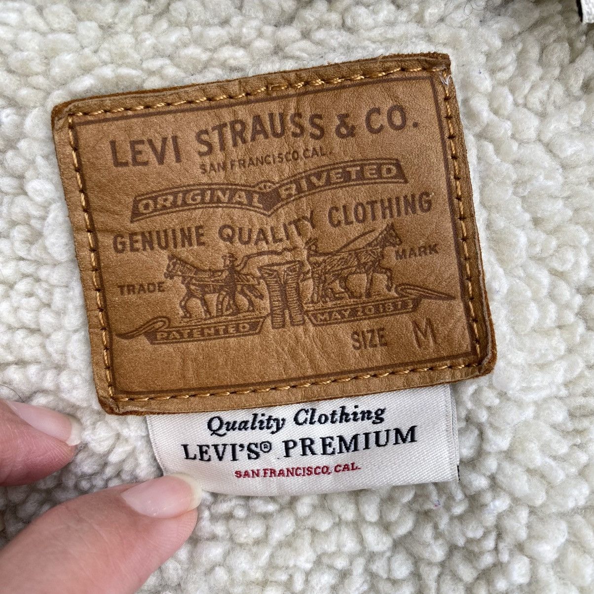 Levi's Levi’s Sherpa lined denim jacket Size M / US 6-8 / IT 42-44 - 7 Thumbnail