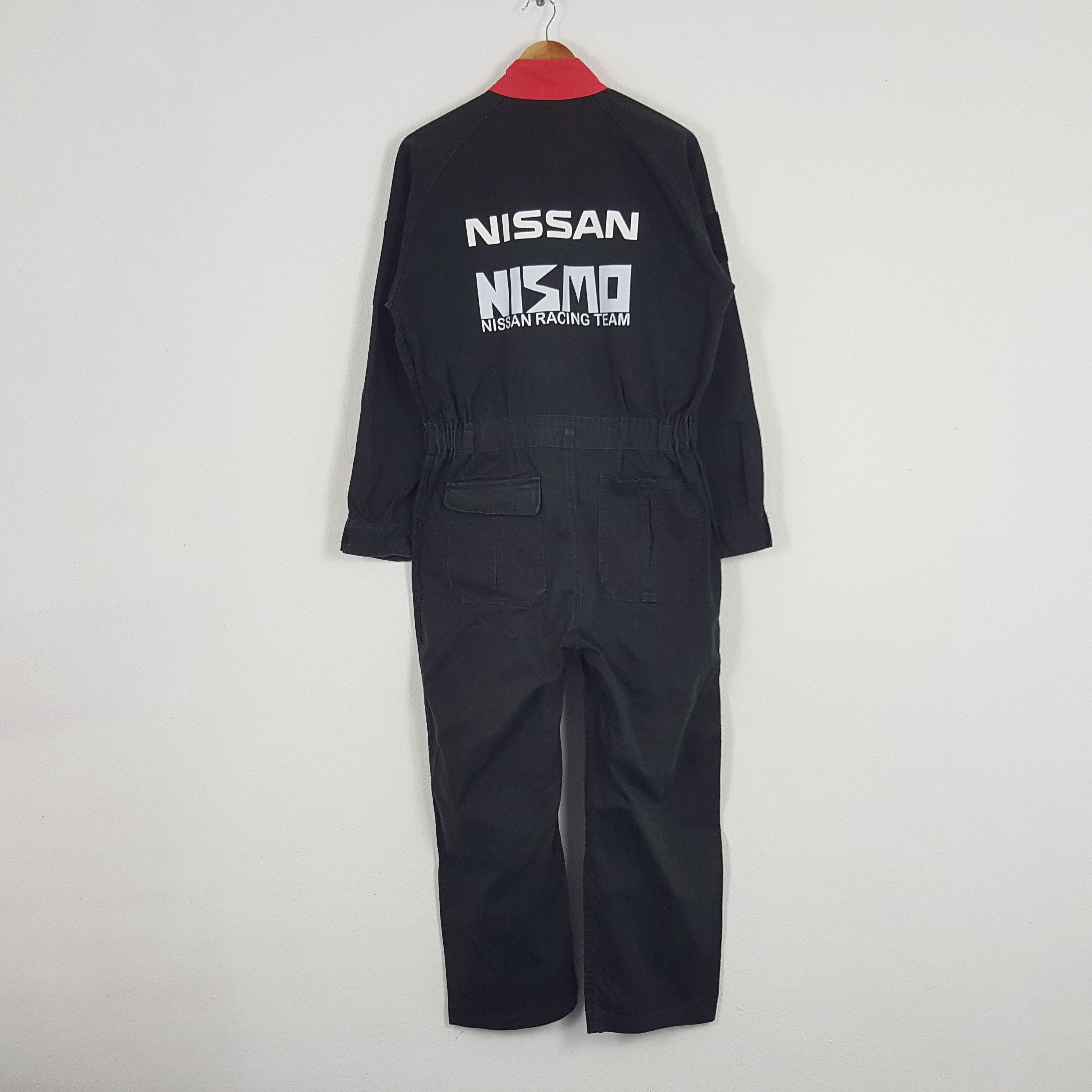 Japanese Brand × Vintage Vintage Nismo Nissan Japanese Racing Team Coverall Jacket Size US M / EU 48-50 / 2 - 1 Thumbnail