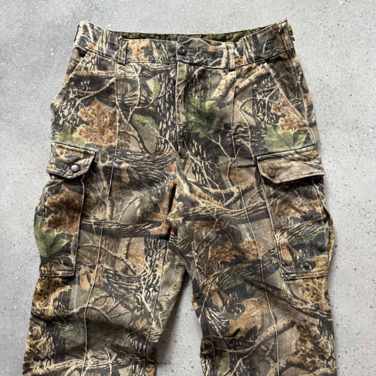 If Six Was Nine Realtree Camo Vintage Y2K Cargo Pants Size US 32 / EU 48 - 2 Thumbnail