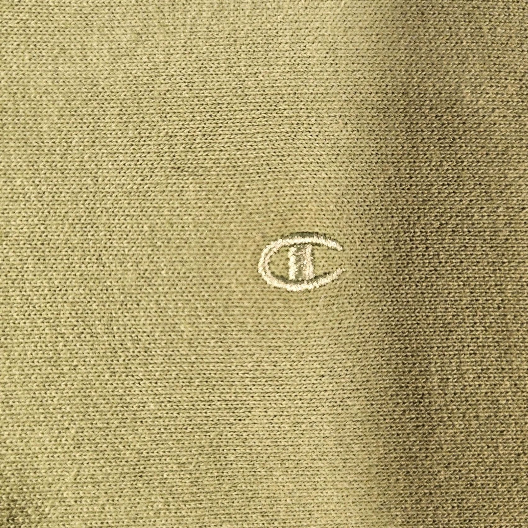 Champion Champion Sweatshirt Mens X-Small Green 1/4 Zip Pullover Reverse Weave Fleece Zipper Logo Mock Neck Size US XS / EU 42 / 0 - 2 Thumbnail