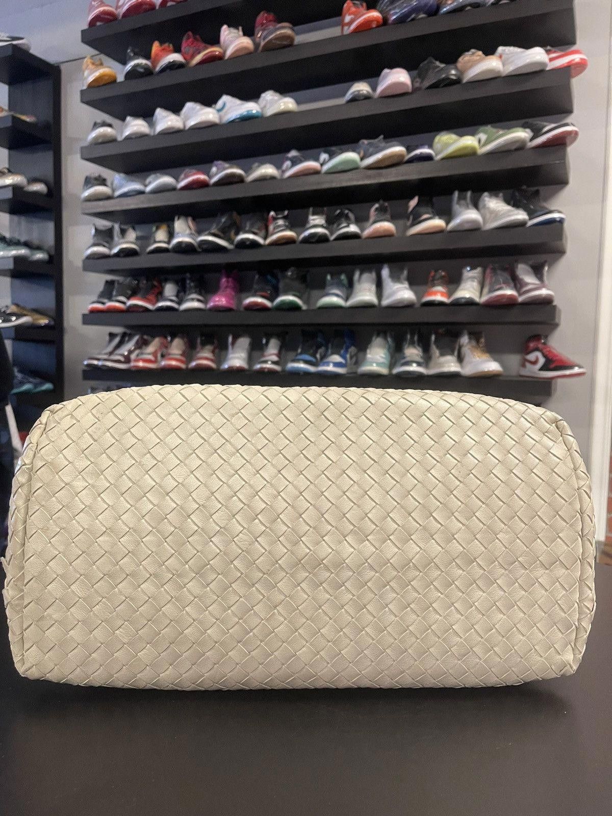 Bottega Veneta Bottega Venta Nappa Intrecciato Medium Roma Tote Marmo Size ONE SIZE - 11 Thumbnail