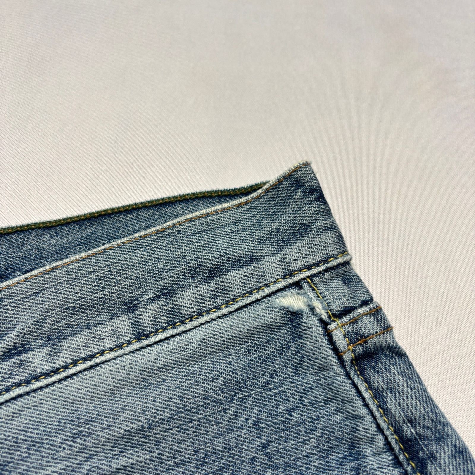 Sid Mashburn $175 Sid Mashburn Slim Straight Jeans 32x30 Made in USA Size US 32 / EU 48 - 9 Thumbnail