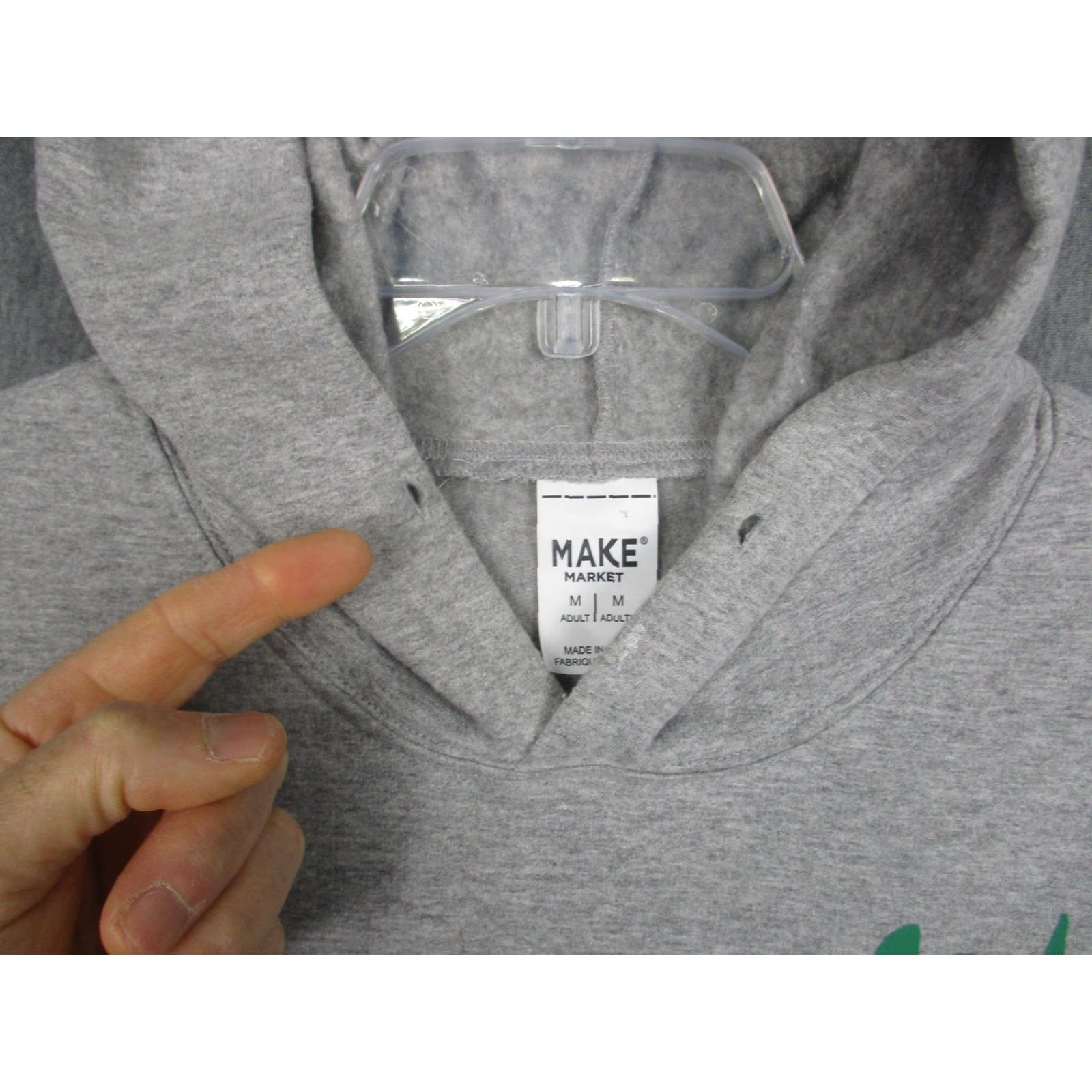 Vintage UAB Blazers Hoodie Mens Medium Gray 35 Graphic Pullover Sweatshirt, Graphic Print, Hooded Pullover with Kangaroo Pocket, Fleece Sweatshirt Size US M / EU 48-50 / 2 - 3 Thumbnail