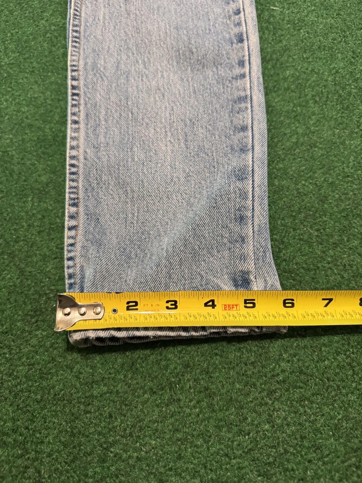 Levi's Vintage Clothing Vintage 90s Levi’s 512 Slim Fit 5 26x30 Light Wash Jeans Size 26" / US 2 / IT 38 - 8 Thumbnail