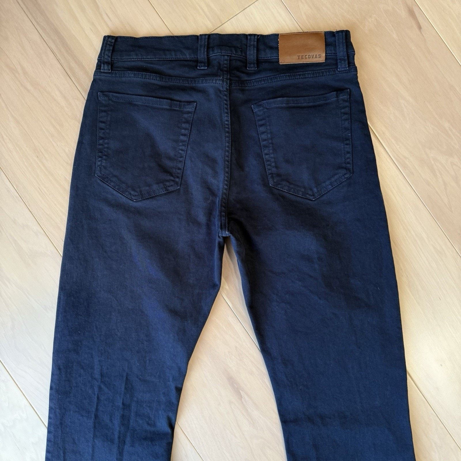 Tecovas Tecovas Jeans 32 Blue Dark Wash Denim Straight Western Size US 32 / EU 48 - 7 Thumbnail