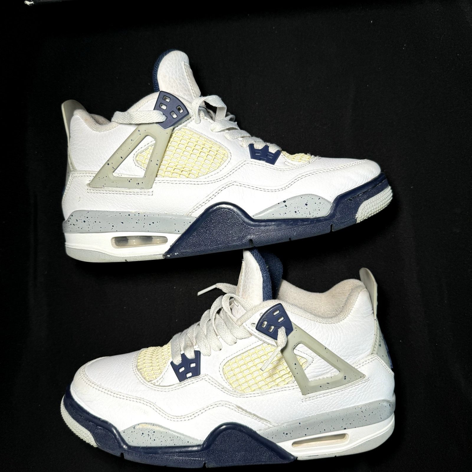 Jordan Brand × Nike Size 7 - Air Jordan 4 Retro GS Midnight Navy Men's Shoes Size US 7 / EU 40 - 3 Thumbnail